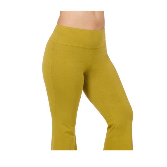 PLUS HIGH-WAIST YOGA FLARE PANTS - Picture 2 of 5